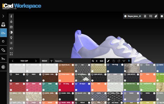 Combine colors and materials