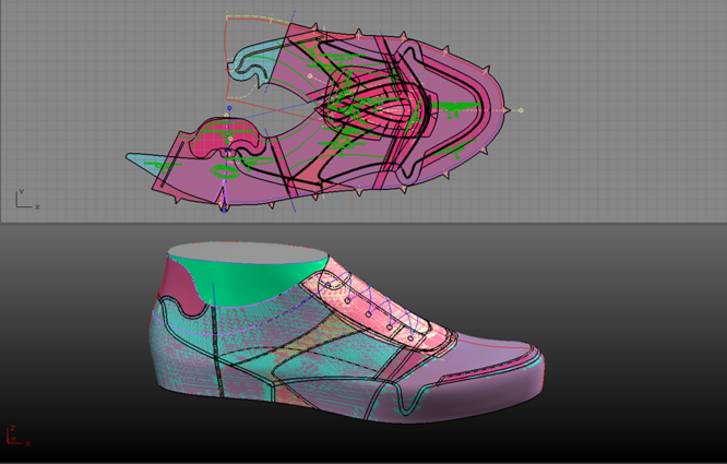 End-to-end intuitive footwear creation