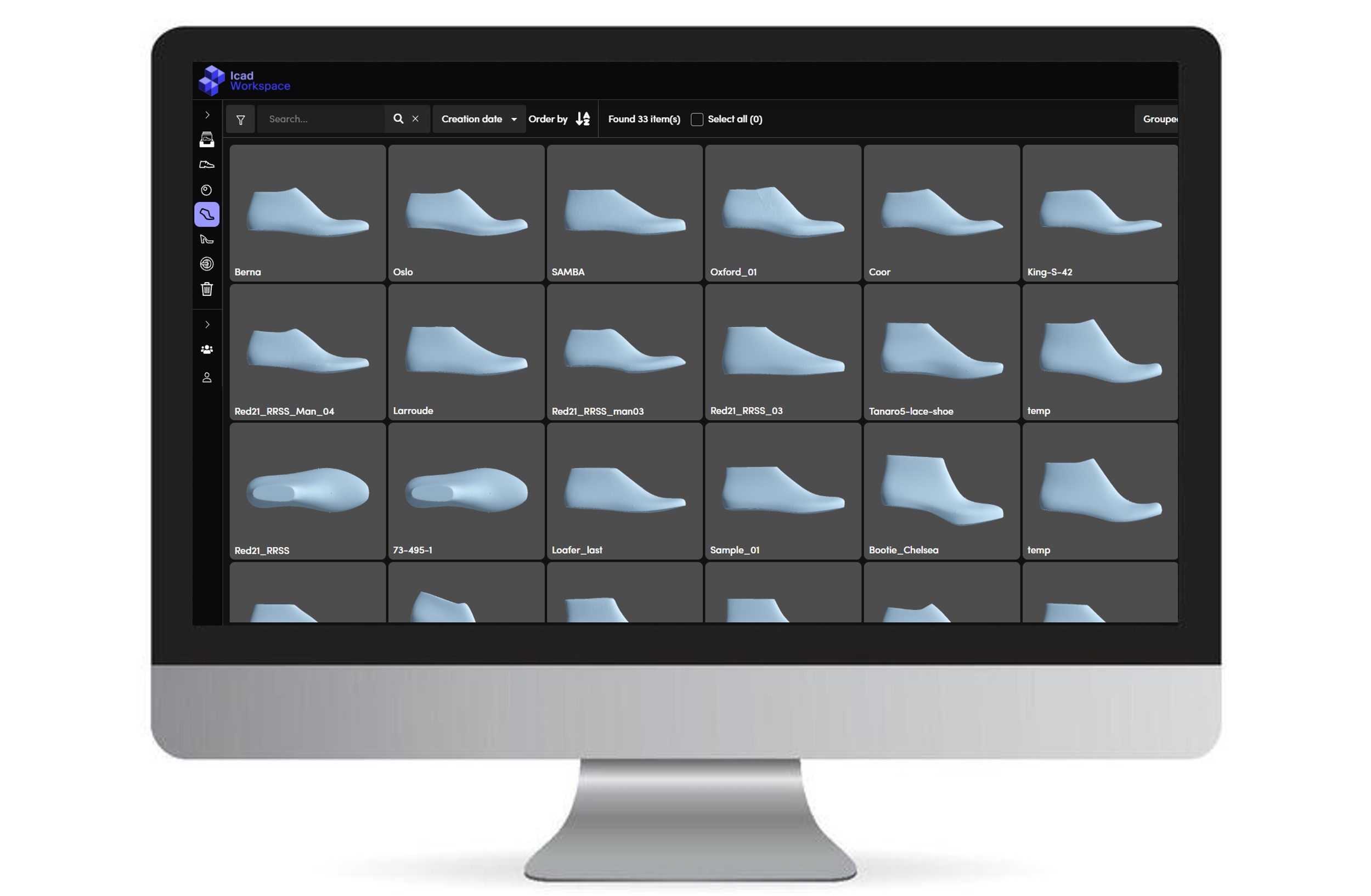 End-to-end intuitive footwear creation